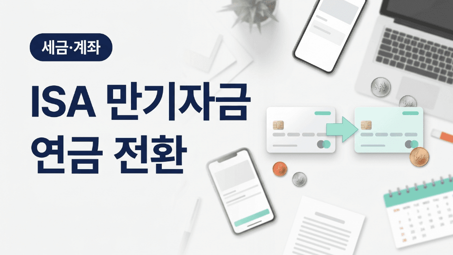 ISA 연금계좌 전환 시 추가 세액공제를 설명하는 대표이미지